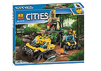 Конструктор CITIES 10710 "Миссия: Исследование джунглей" 397 детали, Bela (аналог Lego 60159)