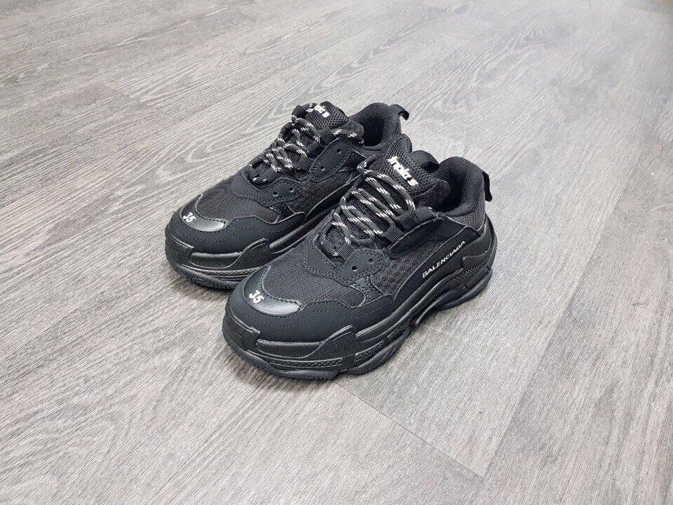 Кроссовки Balenciaga Triple S Full Black