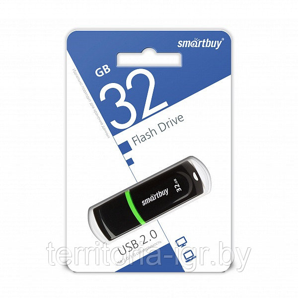 USB-накопитель 32GB Paean series SB32GBPN-K Smartbuy