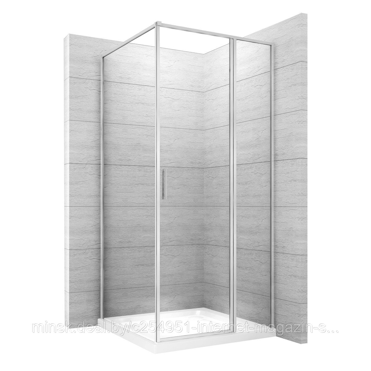 Душевая кабина Rea Atrium Square 80 х 100 см