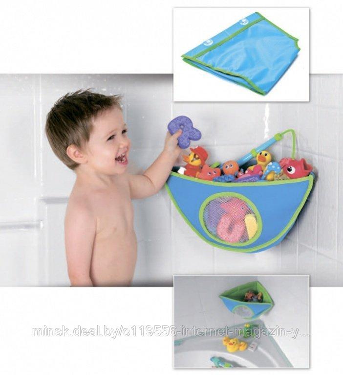 Сетка для хранения игрушек в ванной