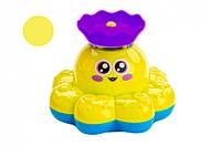 Игрушка детская для ванны «ФОНТАН-ОСЬМИНОЖКА» желтый