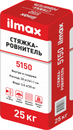 Стяжка-ровнитель ilmax 5150 (10-100 мм), 25 кг