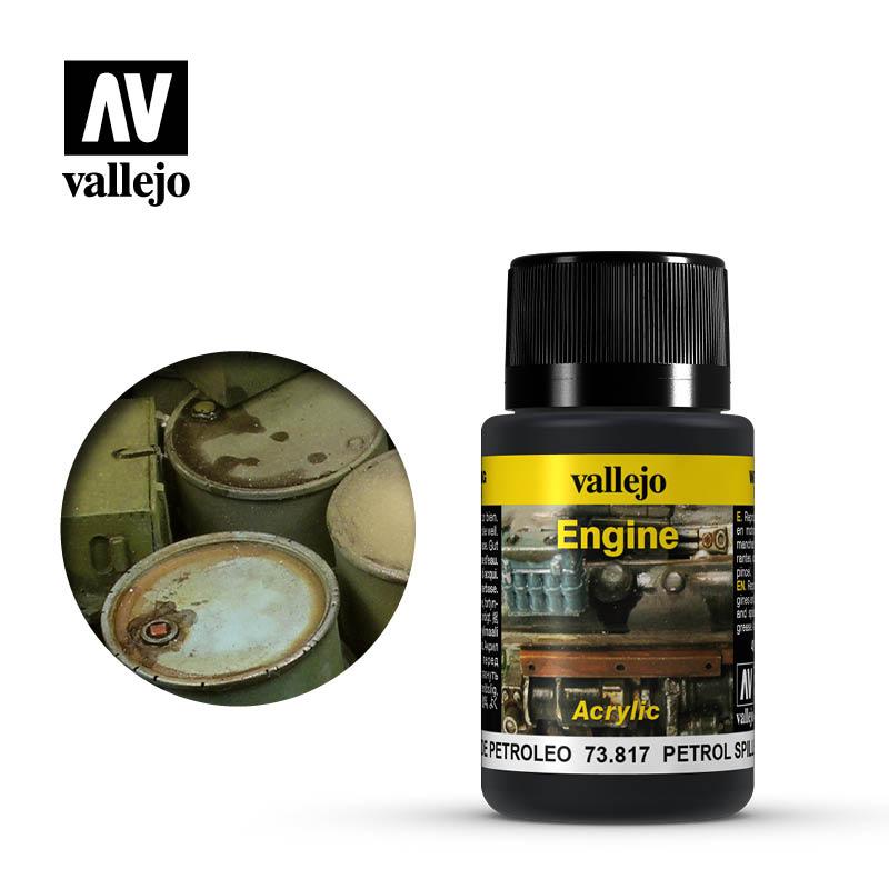 Везеринг для моделизма эффект пятна нефтепродуктов, 40 мл, Vallejo