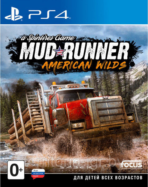 Spintires: MudRunner. American Wilds PS4 (Русская версия) - фото 1 - id-p86995941
