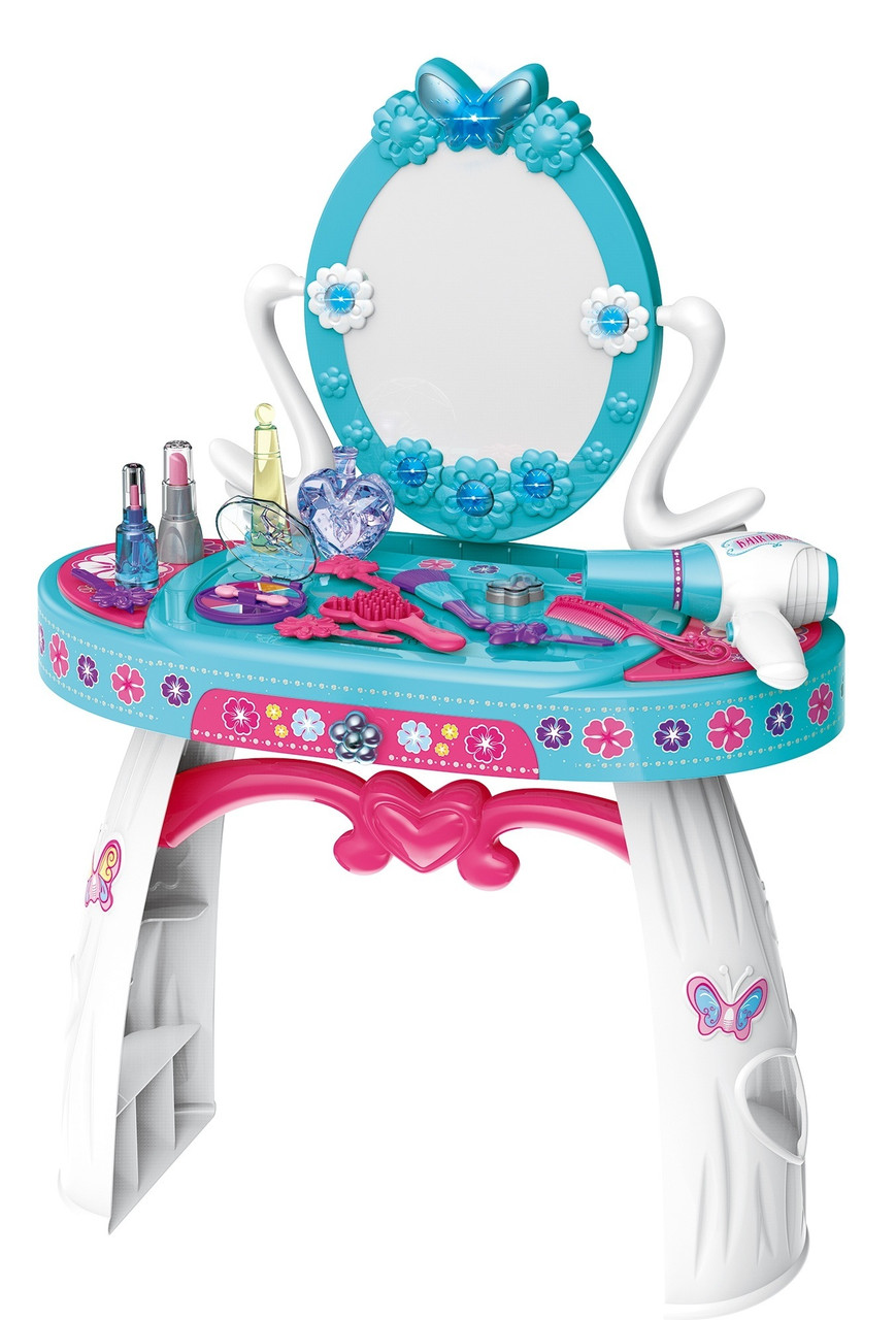 Детский туалетный столик арт.8238 (49х25х70) музыкальное зеркало - фото 2 - id-p86996677