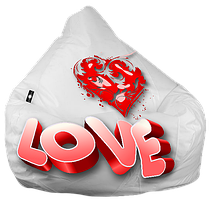 Кресло-мешок груша "Love"
