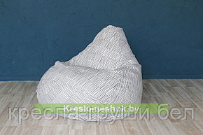 Кресло мешок Груша Бамбуковый коврик, фото 2