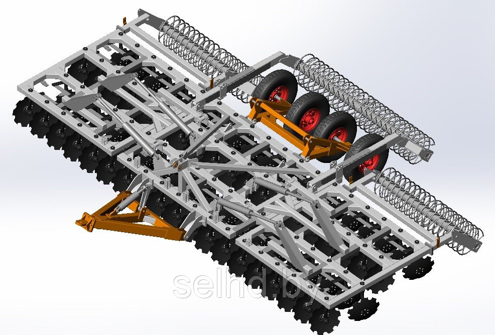 БОРОНА ДИСКОВАЯ БДМ - 8Х4П (СКЛАДНАЯ)