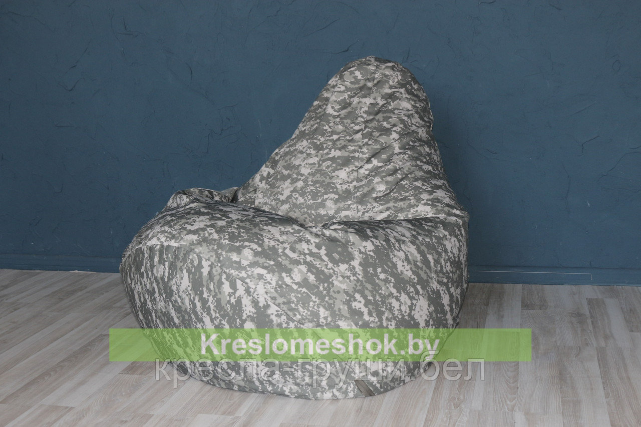 Кресло мешок Груша Серый пикси - фото 2 - id-p87000703