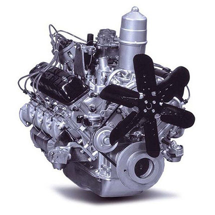 Двигатель ПАЗ-3205 5234-1000400 (без ремней, катушки заж., генератора, насоса ГУР и компрессора), фото 2