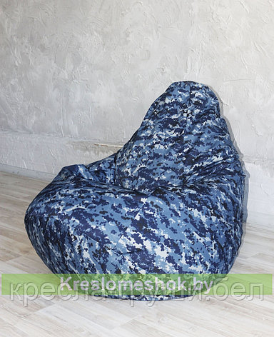 Кресло мешок Груша Синий пикси, фото 2