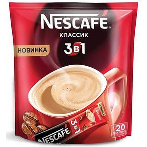 Кофе Nescafe 3 в 1 Классический 20п.х16г