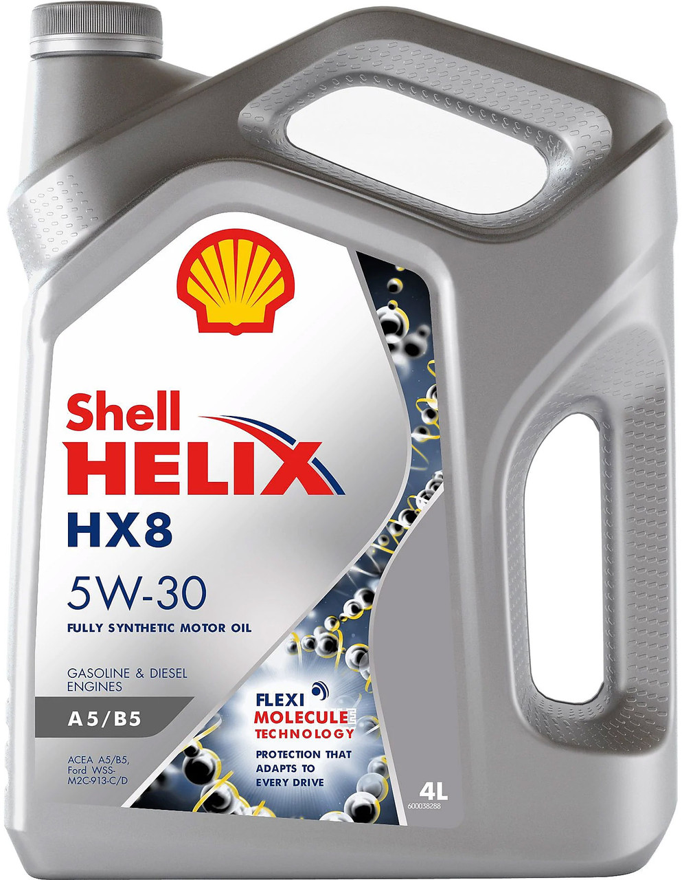 Моторное масло SHELL 550046777 Helix HX8 A5/B5 5W-30 4л