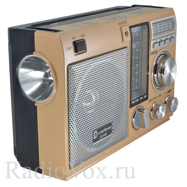 Радиоприемник Luxe Bass LB-A63 (USB\SD\MP3) + фонарик - фото 4 - id-p87062594