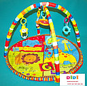 Детский игровой развивающий коврик центр арт. 697 для малышей с пластиковыми игрушками, фото 2