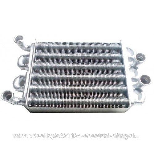 Теплообменник битермический ARISTON EGIS BIASI BINOVA 220mm