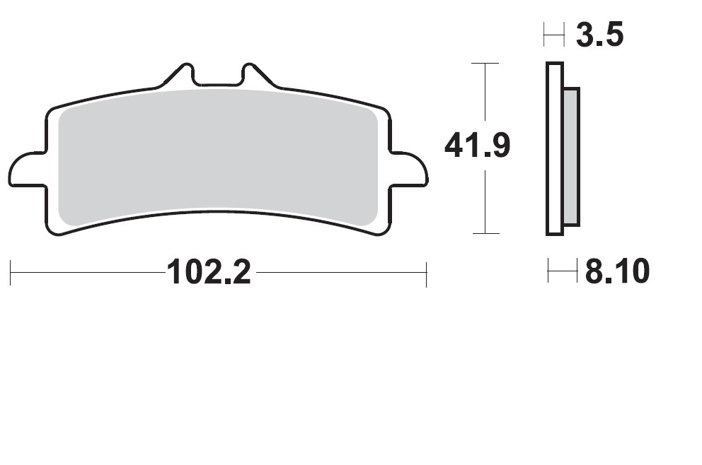 Колодки тормозные 930CM55 Braking (Италия)