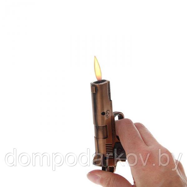 Зажигалка "Пистолет", пьезо, газ, цвета МИКС - фото 3 - id-p87068491