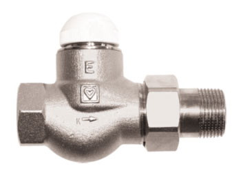 Клапан термостатический ГЕРЦ-TS-E проходной 3/4 , из латуни арт. 1772302 - фото 1 - id-p87090096