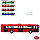 9690-D Автобус инерционный "Автопарк" 29 см, музыка, свет, фото 4