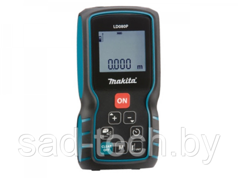 Дальномер лазерный MAKITA LD 080 P в кор. (0.05 - 80 м, +/- 2 мм/м, IP 54) - фото 1 - id-p85306813