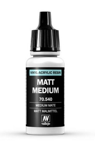 Матовый медиум Vallejo Matt Medium, 17мл