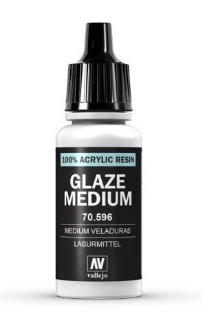 Глазурный медиум Vallejo Pigment Glaze Medium, 17мл