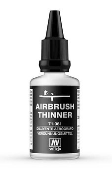 Разбавитель для красок Vallejo Airbrush Thinner, 30 мл