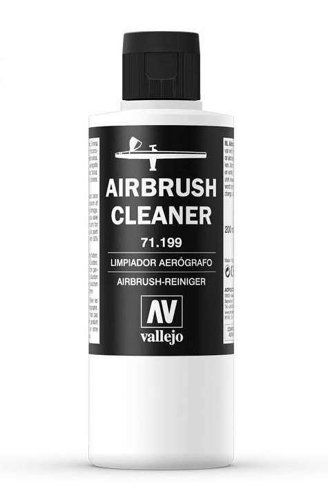 Жидкость промывочная AIRBRUSH CLEANER, 200 мл, Vallejo - фото 2 - id-p1185814