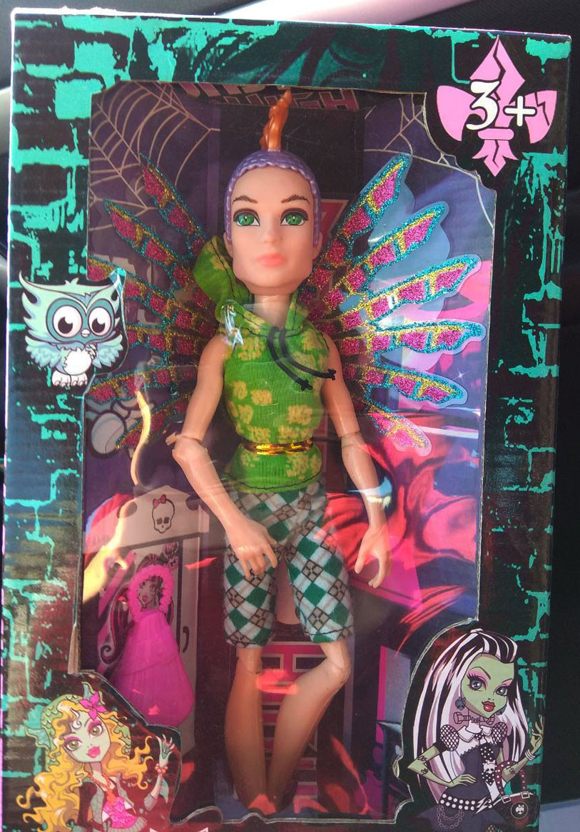 Набор шарнирных кукол (4 шт) Monster High с аксессуарами - фото 4 - id-p87124927