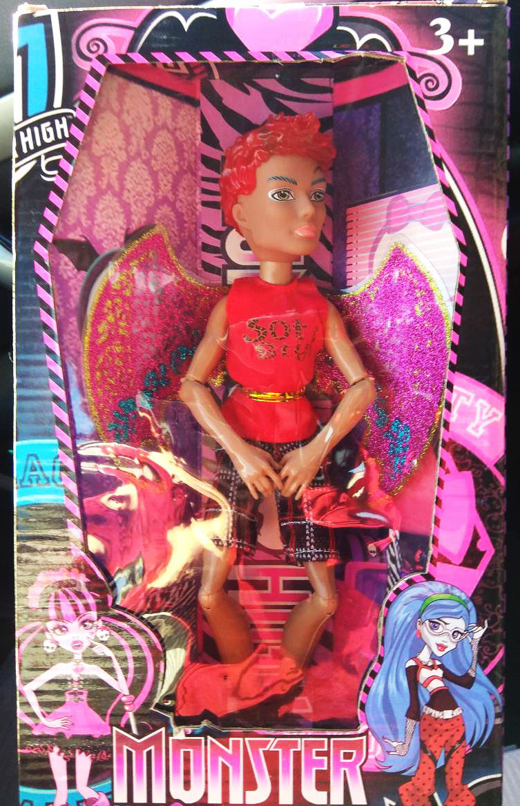 Набор шарнирных кукол (4 шт) Monster High с аксессуарами - фото 6 - id-p87124927