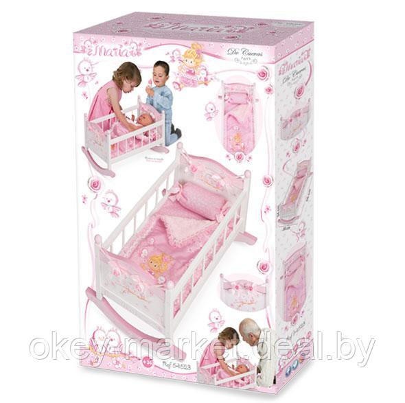 Кроватка для кукол DeCuevas серии Мария , 56 см - фото 5 - id-p87130834