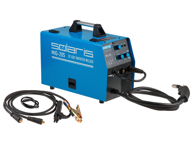 Сварочный аппарат (полуавтомат) Solaris MIG-205 - фото 1 - id-p87136458