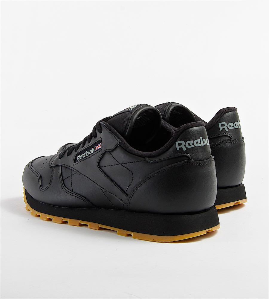 КРОССОВКИ REEBOK CLASSIC LEATHER ЧЕРНЫЕ - фото 3 - id-p87136113