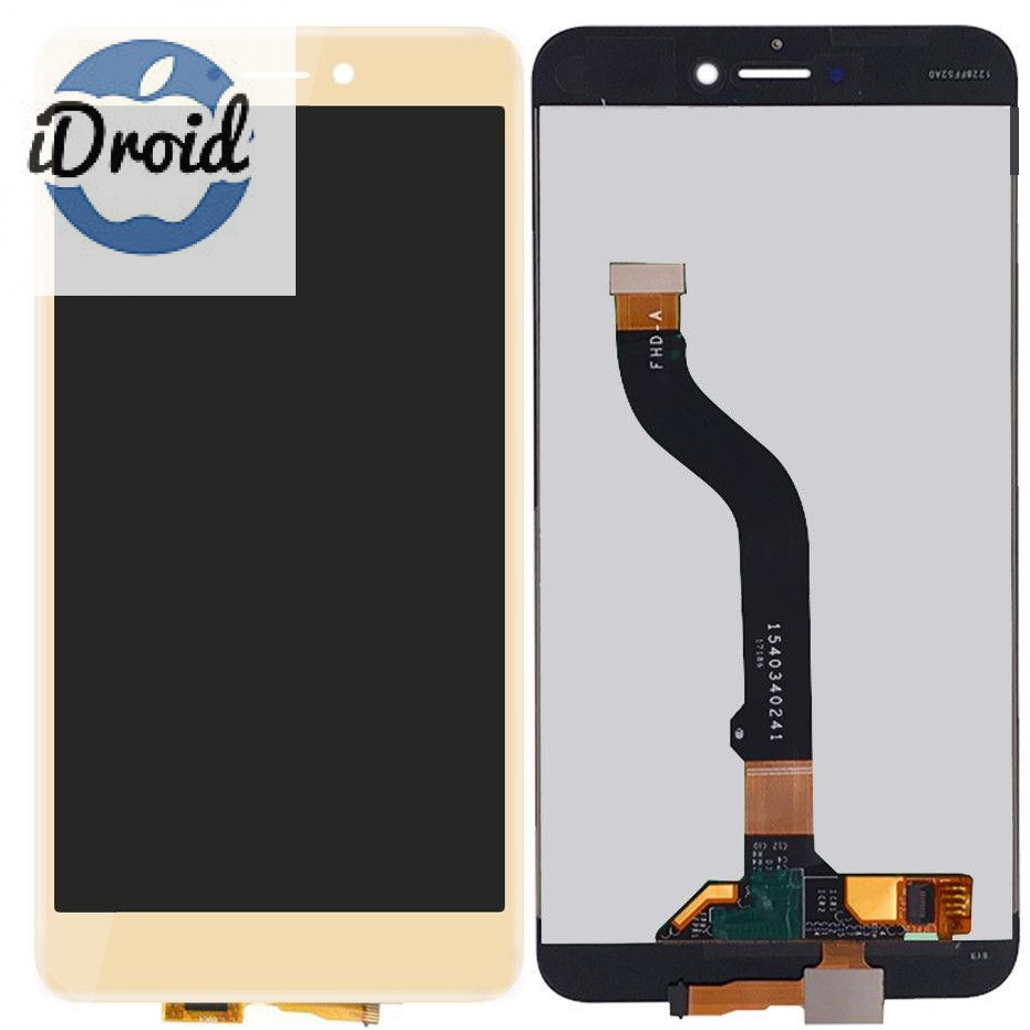Дисплей (экран) Huawei Honor 8 Lite (PRA-TL10) с тачскрином, золотой - фото 1 - id-p86346343