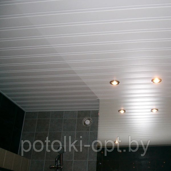 Реечный потолок "Албес" белый матовый (немецкий дизайн) - фото 3 - id-p2266492