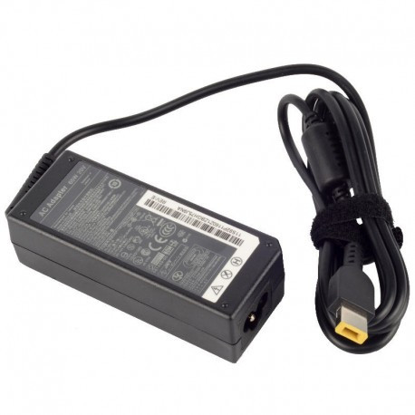 Блок питания для ноутбука LENOVO 20V 3.25A 65W прямоугольный штекер