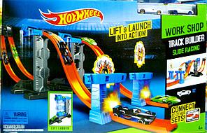 Автотрек HOT WEELS 5776, трек, в комплекте 2 машинки,  Хот Вилс