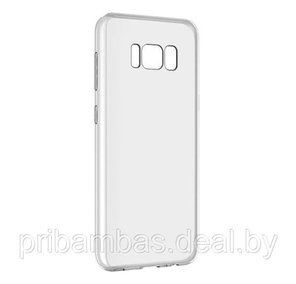 Силиконовый чехол для Samsung S8 Plus, S8+ (черный) - фото 1 - id-p84837628