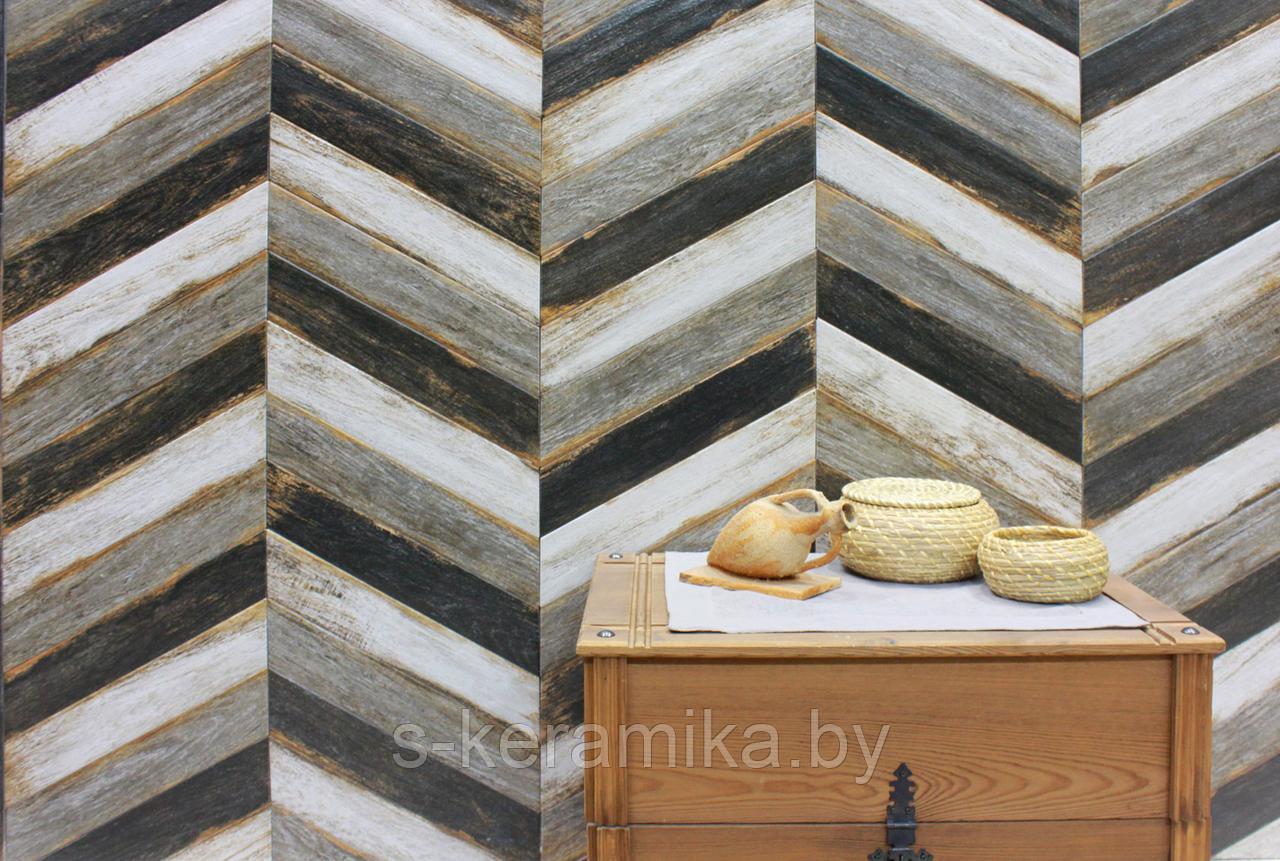 OSET BORA CHEVRON 8x40cm Керамогранит ОСЕТ БОРА ШЕВРОН