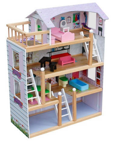 Кукольный домик Laura Wooden Toys - фото 1 - id-p87230530