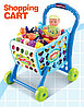Детская тележка Супермаркета арт. 008-903А (48,5х41,5х33,5) синяя