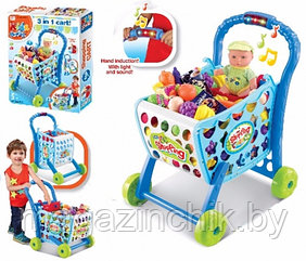 Игровой набор Тележка с продуктами 008-903A