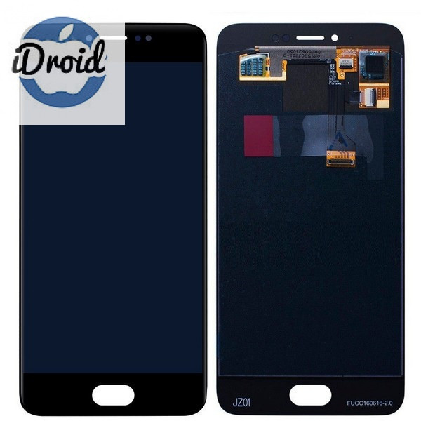Дисплей (экран) Meizu Pro 6 (M570) с тачскрином, черный - фото 1 - id-p82876388