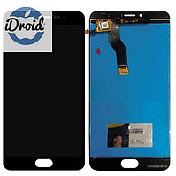 Дисплей (экран) Meizu M3 Note L681H (загнутый шлейф) с тачскрином, черный