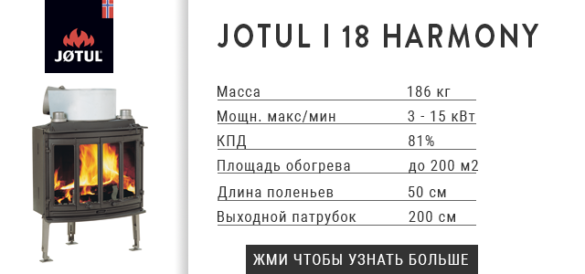 Узнать больше о Jotul I 18 Harmony