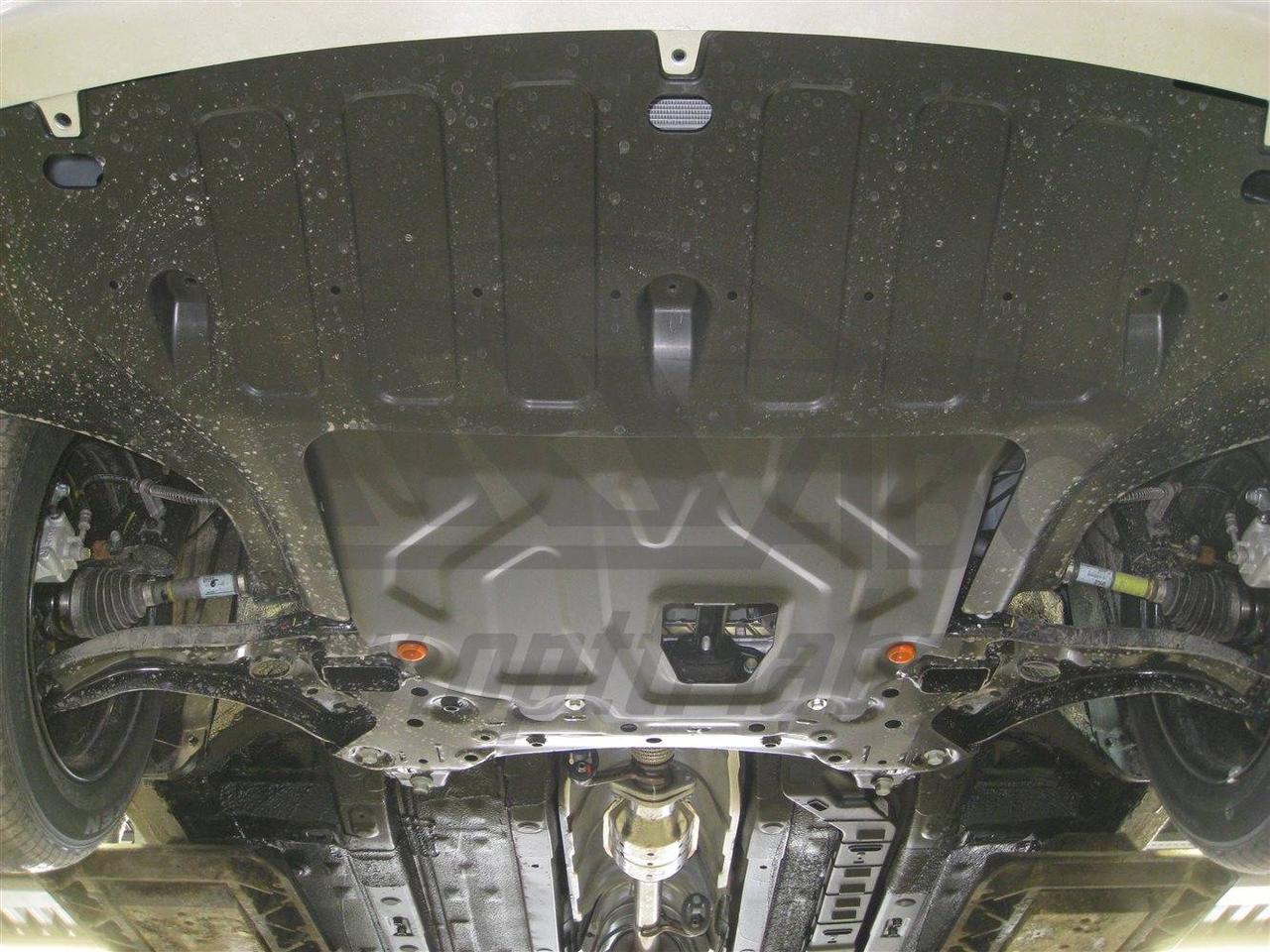 Защита двигателя и КПП для Hyundai Solaris седан (2017-2018) № ALF-10.46 - фото 1 - id-p87274098