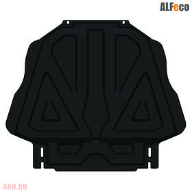 Защита КПП для Mitsubishi Pajero 4 (2006-2014) № ALF-14.06