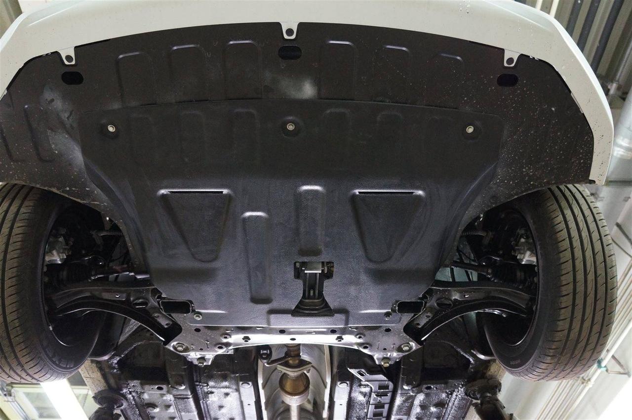 Защита двигателя и КПП для Kia Rio седан, хэтчбек (вкл. X-Line) (2017-2018) № 10.22k - фото 1 - id-p87274229